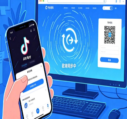 汽水音乐扫码登录没反应，歌单和手机不同步怎么办