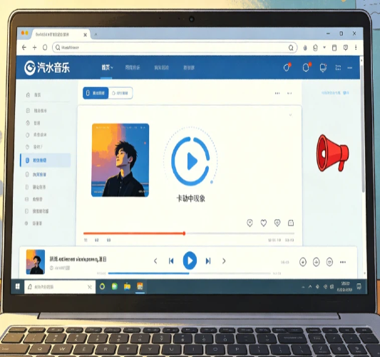 汽水音乐播放卡顿、没声音、加载转圈解决方法